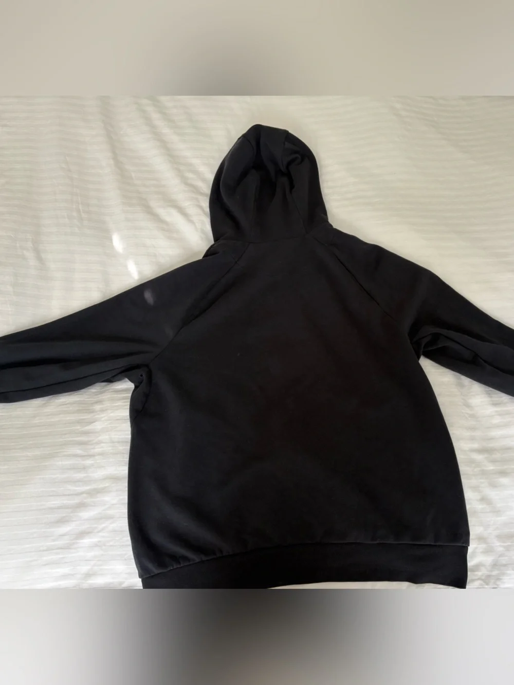 EUC Nike Men's Black Full-Zip Hoodie Sz L